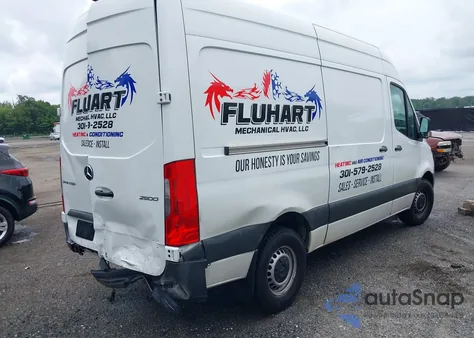 2024 Mercedes-Benz Sprinter 2500 Standard Roof 4-Cyl Diesel from USA, damaged, VIN W1Y4KBHY8RT165254